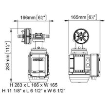 Marco Помпа шестеренчатая самовсасывающая Marco UP3 AC 1640011C 220 В 10 л мин 6 бар для перекачки дизельных и вязких жидкостей