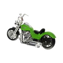 MotorMax Мотоцикл 1:18 MX Series-Classic Bik зеленый Motormax