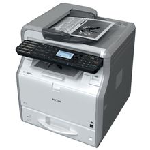 МФУ ricoh sp 3600sf 407308, 906365, лазерный светодиодный, черно-белый, a4, duplex, ethernet