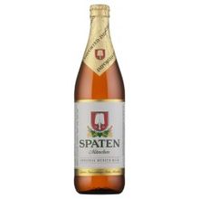 Пиво Шпатен Мюнхен, 0.500 л., 5.2%, лагер, светлое, стеклянная бутылка, 20