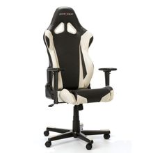 Компьютерное кресло DXRACER OH RE0 NW черный белый RACING