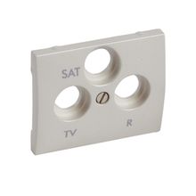 Лицевая панель TV-RD-SAT,3 Отв.,Pearl | код 771589 | Legrand