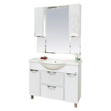 Misty Зеркальный шкаф Лорд 105 белый