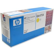 Картридж HP Q6472A (№502A) YELLOW для  HP  COLOR  LJ 3600