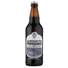 Пиво Вильямс Марш Пингвинов, 0.500 л., 4.9%, темное, стеклянная бутылка, 12