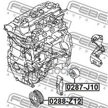 Ролик Натяжной Приводного Ремня Nissan Qashqai J10e 2006.12-2013.12 [El] Febest арт. 0287J10