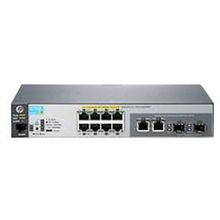 hp 2530-8g-poe+ switch (8 x 10 100 1000 + 2 x sfp or 10 100 1000, managed, l2, virtual stacking, poe+ 67w, 19") (repl. for j9298a) (j9774a#abb)