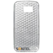 5530 Nokia Чехол Clever Case TPU ромбы прозрачный