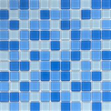 Мозаика стеклянная Aquaviva Сristall YF-807, плитка 25x25 мм, лист 300x300 мм (на сетке)