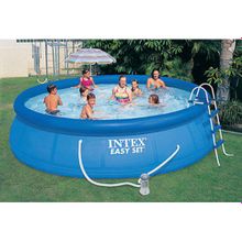 Бассейн надувной Intex 28166 54908 (107х457см)