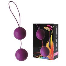 Bior toys Фиолетовые вагинальные шарики Balls