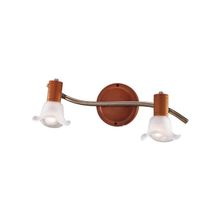 Odeon Light 1967 2W TRUM ODL09 390 бронза   дерево E14 2x40W