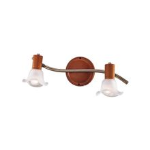 Odeon Light 1967 2W TRUM ODL09 390 бронза   дерево E14 2x40W