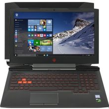 Ноутбук HP OMEN 15-ce010ur    1ZB04EA#ACB    i7 7700HQ   8   1Tb+128SSD   GTX1050Ti   WiFi   BT   Win10   15.6"   2.58 кг