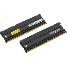 Модуль памяти Crucial Ballistix Elite    BLE2C8G4D34AEEAK    DDR4 DIMM 16Gb KIT 2*8Gb    PC4-27700