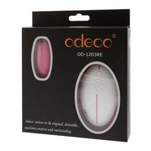 Odeco Розовое виброяйцо GLORIOUS EGG ROSE (розовый)