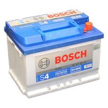 Аккумулятор автомобильный Bosch S4 004 6СТ-60 обр. (низкий) 242x175x175