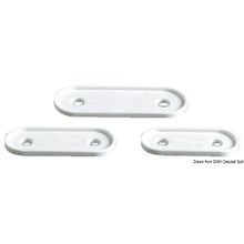 Osculati White plastic base for 40.132.25, 40.132.47