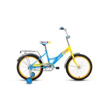 Детский велосипед ALTAIR City girl 20 желтый синий 13" рама