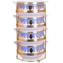 29149 Набор супниц  4пр на подставке 480мл.LR(х12) (29149)