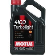 Моторное масло 4100 Turbolight 10W40 4л