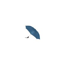 Синий зонт складной полуавтоматический