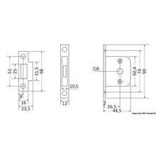 Osculati Lockless lock, 38.129.05