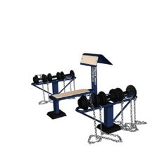 Street Barbell Гантельный ряд 21кг, 26кг, 31кг, уличный комплекс