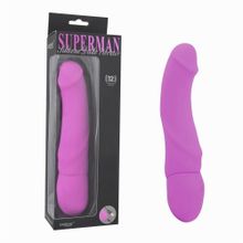 Erokay Фиолетовый вибратор Rechargeable Silicone Dildo - 21 см.