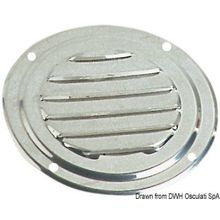 Osculati Round lowred vent polished SS Ø 152 mm, 53.301.73