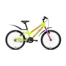 20" ALTAIR MTB HT 1.0 Lady 2018 (1ск, сталь, жестк, Vbr)(рама 10,5", зеленый)