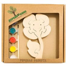 Развивающая игрушка Цветок с красками, 3+