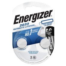 Батарейки Energizer Lithium CR2032 3V (таблетка) - 2 шт.