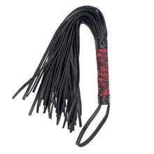 California Exotic Novelties Плетка Scandal Flogger с атласной ручкой