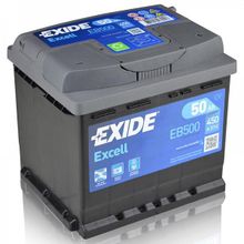Аккумулятор автомобильный Exide EXCELL EB 500 6СТ-50 обр. 207x175x190