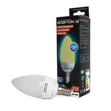 Лампа светодиодная ROBITON LED Candle-5W-2700K-E14 BL1