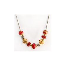 Колье из муранского стекла, арт. PND1_red