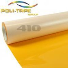 POLI-FLEX Premium 410 Yellow термотрансферная плёнка матовая самоклеющаяся полиуретановая 0,5 м, 100 мкм, 25 метров