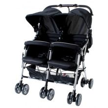 Combi для двойни Spazio Duo черная