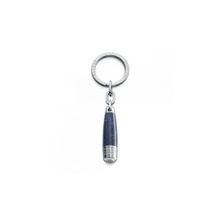 01403 - Брелок для ключей Пуля (Синяя смола)