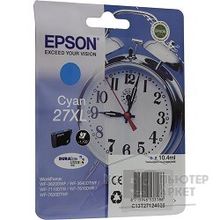 Epson C13T27124020 4022 Singlepack Cyan 27XL DURABrite Ultra Ink for WF7110 7610 7620 cons ink