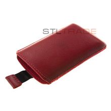 Чехол с язычком (SOFT) Sony Xperia X10 mini pro красный