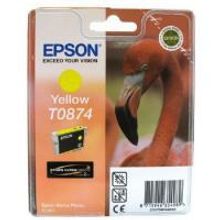 Картридж для EPSON T0874 (желтый) совместимый