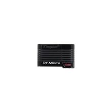 флешка 8Gb Kingston DataTraveler Micro, DTMCK 8GB, flash usb, black, черная