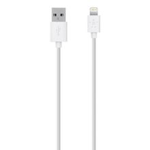 belkin (lightning to usb cable, white (3.0 m)) f8j023bt3m-wht