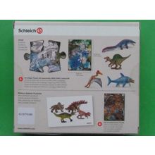 Schleich Пазлы с мини-динозаврами Болото