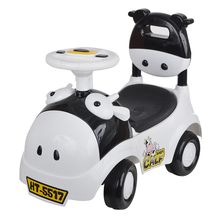 Toysmax каталка Коровка черная