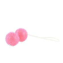 Baile Розовые вагинальные шарики Love Balls (розовый)