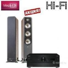 Mirlcd Polk Audio Signature S60 Brown + Onkyo A-9000R Black АКЦИЯ !!!