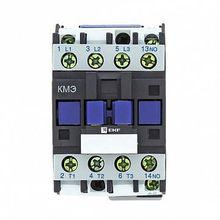 Контактор КМЭ 3P 9А 400 230 AC 4кВт | код. ctr-s-9-230-basic | EKF
